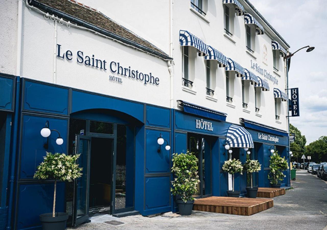 Hotel Saintchristophe Houdan Exteriör bild