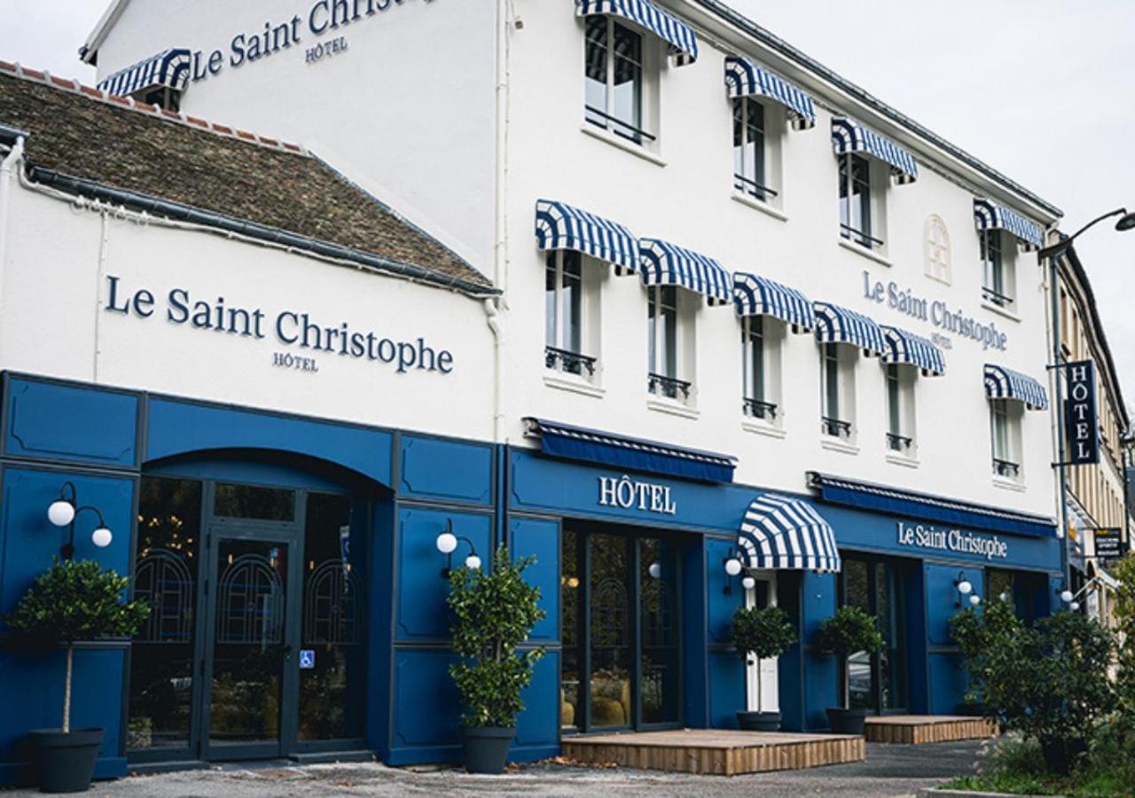 Hotel Saintchristophe Houdan Exteriör bild